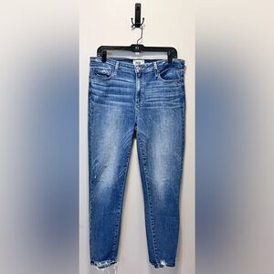 Paige Denim “Hoxton Crop” Distressed Jeans (Size 32) 👖 **NEW WITHOUT TAGS!!🎁**